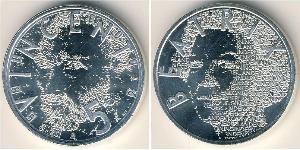 5 Euro Regno dei Paesi Bassi (1815 - ) Argento 