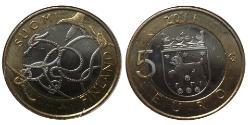 5 Euro Finland (1917 - ) Bimetal 