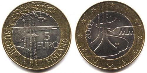 5 Euro Finland (1917 - ) Bimetal 