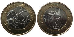 5 Euro Finlandia (1917 - ) Bimetal 