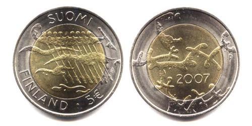 5 Euro Finlandia (1917 - ) Bimetal 