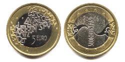 5 Euro 芬兰 Bimetal 