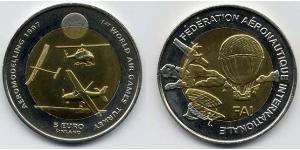 5 Euro 芬兰 Bimetal 