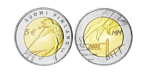 5 Euro 芬兰 Bimetal 