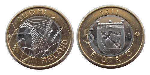 5 Euro 芬兰 Bimetal 
