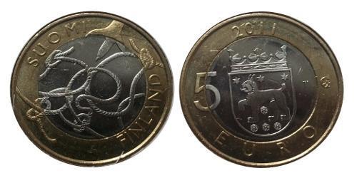 5 Euro 芬兰 Bimetal 