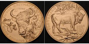 5 Euro Slovakia Brass 