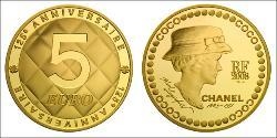 5 Euro Cinquième République (1958 - ) Or Coco Chanel