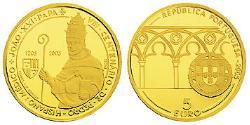 5 Euro Republica Portuguesa (1975 - ) Oro 