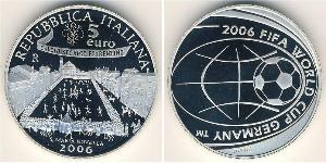 5 Euro Italia Plata 