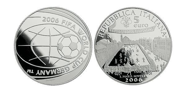 5 Euro Italien Silber 