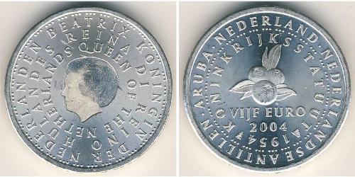 5 Euro Königreich der Niederlande (1815 - ) Silber 