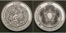 5 Euro Niederlande Silber 