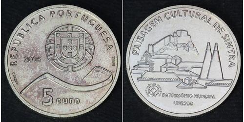 5 Euro Portugal Silber 