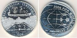 5 Euro Italy Silver 