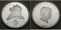 5 Euro Netherlands Silver 