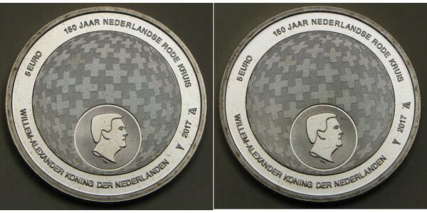 5 Euro Netherlands Silver 
