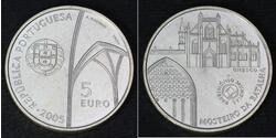 5 Euro Portugal Silver 