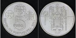 5 Euro Portugal Silver 