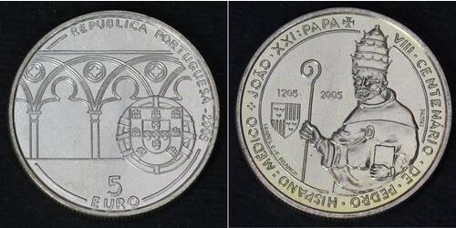 5 Euro Portugal Silver 