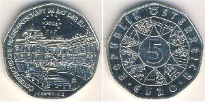 5 Euro Republic of Austria (1955 - ) Silver 