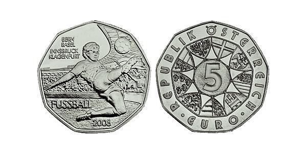 5 Euro Republic of Austria (1955 - )  