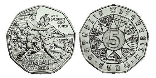 5 Euro 奥地利  