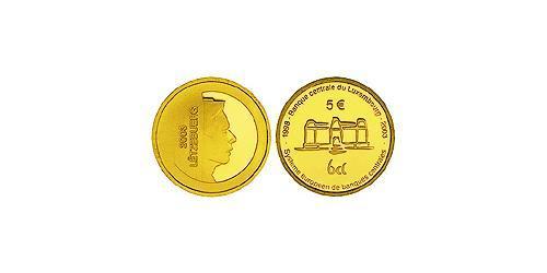 5 Euro 卢森堡 金 