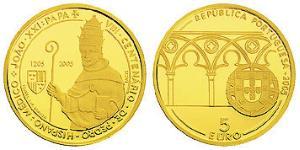 5 Euro 葡萄牙 金 