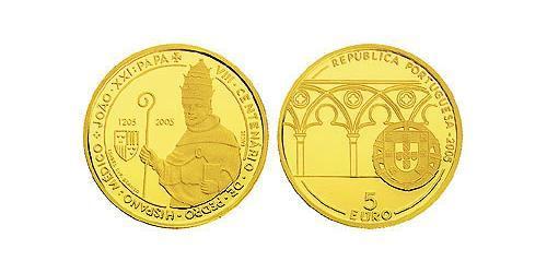 5 Euro 葡萄牙 金 