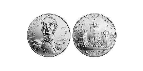 5 Euro San Marino 銀 