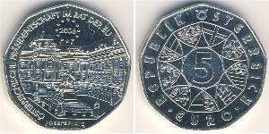 5 Euro 奥地利 銀 