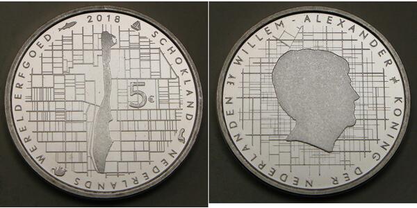 5 Euro 荷兰 銀 