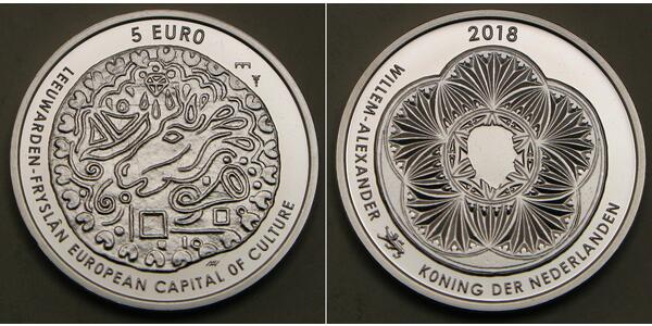 5 Euro 荷兰 銀 