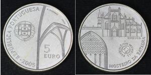 5 Euro 葡萄牙 銀 