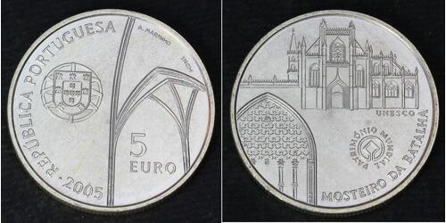 5 Euro 葡萄牙 銀 