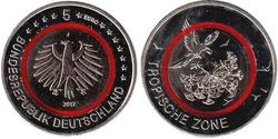 5 Euro 德国 銅 