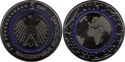 5 Euro 德国 銅 