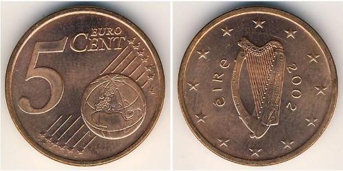 5 Eurocent Ireland (1922 - ) Steel/Copper 