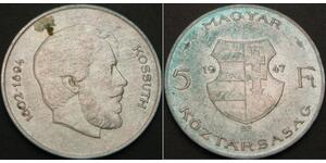 5 Forint Ungarn (1989 - ) Silber 