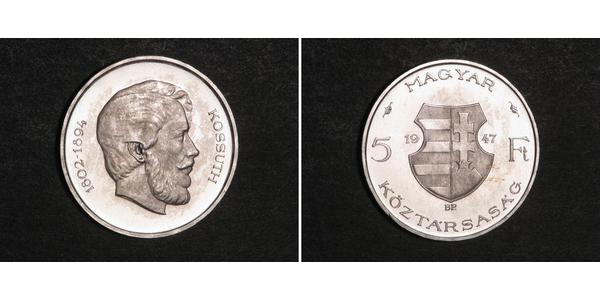 5 Forint Ungarn (1989 - ) Silber 