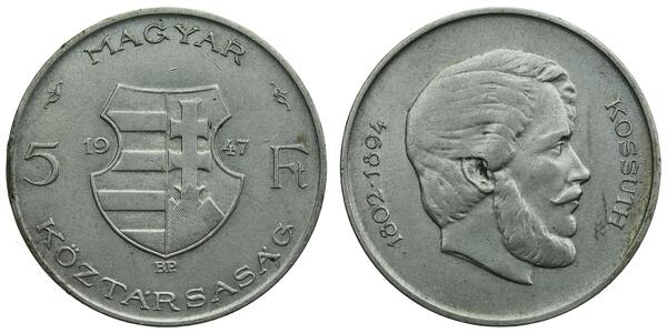 5 Forint Hungary (1989 - ) Silver 