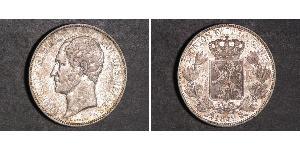 5 Franc Belgique Argent Léopold Ier de Belgique (1790-1865)