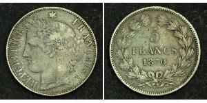 5 Franc Deuxième République (France) (1848-1852) Argent 