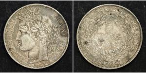 5 Franc Deuxième République (France) (1848-1852) Argent 