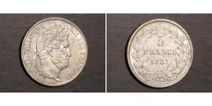 5 Franc France / Monarchie de Juillet (1830-1848) Argent Louis-Philippe I (1773 -1850)