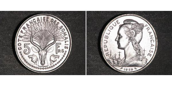 5 Franc French West Africa (1895-1958) Argent 