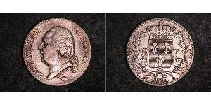 5 Franc Kingdom of France (1815-1830) Argent 