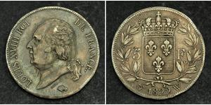 5 Franc Kingdom of France (1815-1830) Argent 