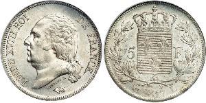 5 Franc Kingdom of France (1815-1830) Argent 